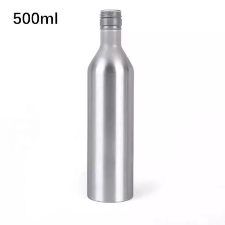 ແກ້ວອາລູມີນຽມສູງ 500ml ທີ່ມີຝາອັດປາກຂຸມ ROPP