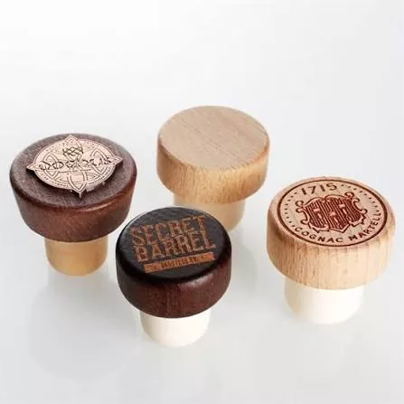 Custom Logo T Shape Synthetic Cork Stopper
