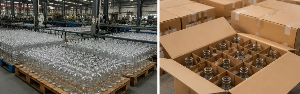375ml Glass Liquor Bottle